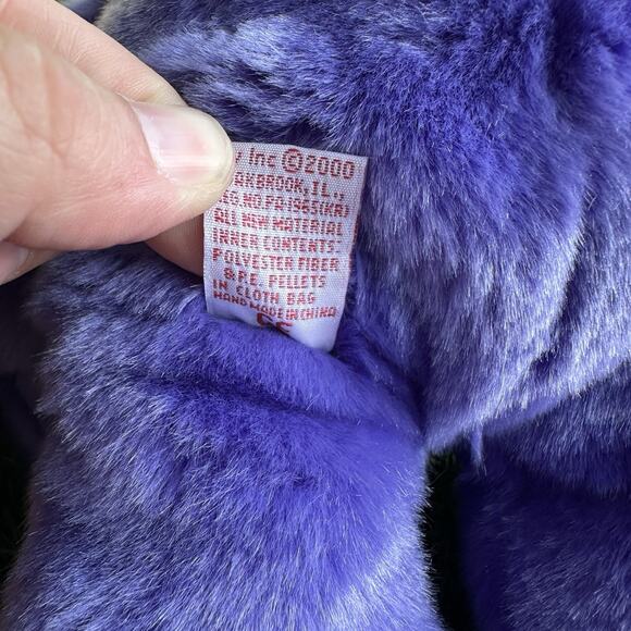 Ty Beanie Baby Buddy Plush Lot Of 6 Chubby 2 Fuzz‎ Cranberry Employee - Picture 10 of 16